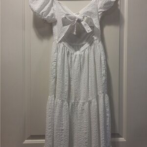 Charming White  Dress